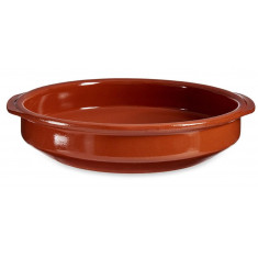 Arte Regal Ταψί Πυρίμαχο Στρογγυλό Terracotta 38cm