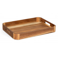 5Five Δίσκος Σερβιρίσματος Accacia Με Λαβές 40X30cm