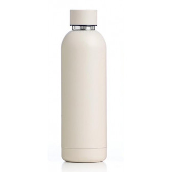 Alpina Μπουκάλι Θερμός Ανοξείδωτο Beige 500ml