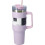 Excellent Houseware Θερμός Ποτήρι Ανοξείδωτο Με Καλαμάκι Lila 1200ml