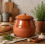 Alpina Γάστρα Πυρίμαχη 8lt Terracota Στρογγυλή 30cm