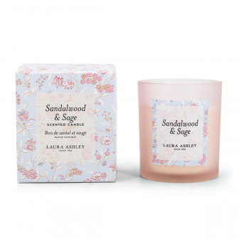 Laura Ashley Αρωματικό Κερί Sandalwood & Sage 200gr