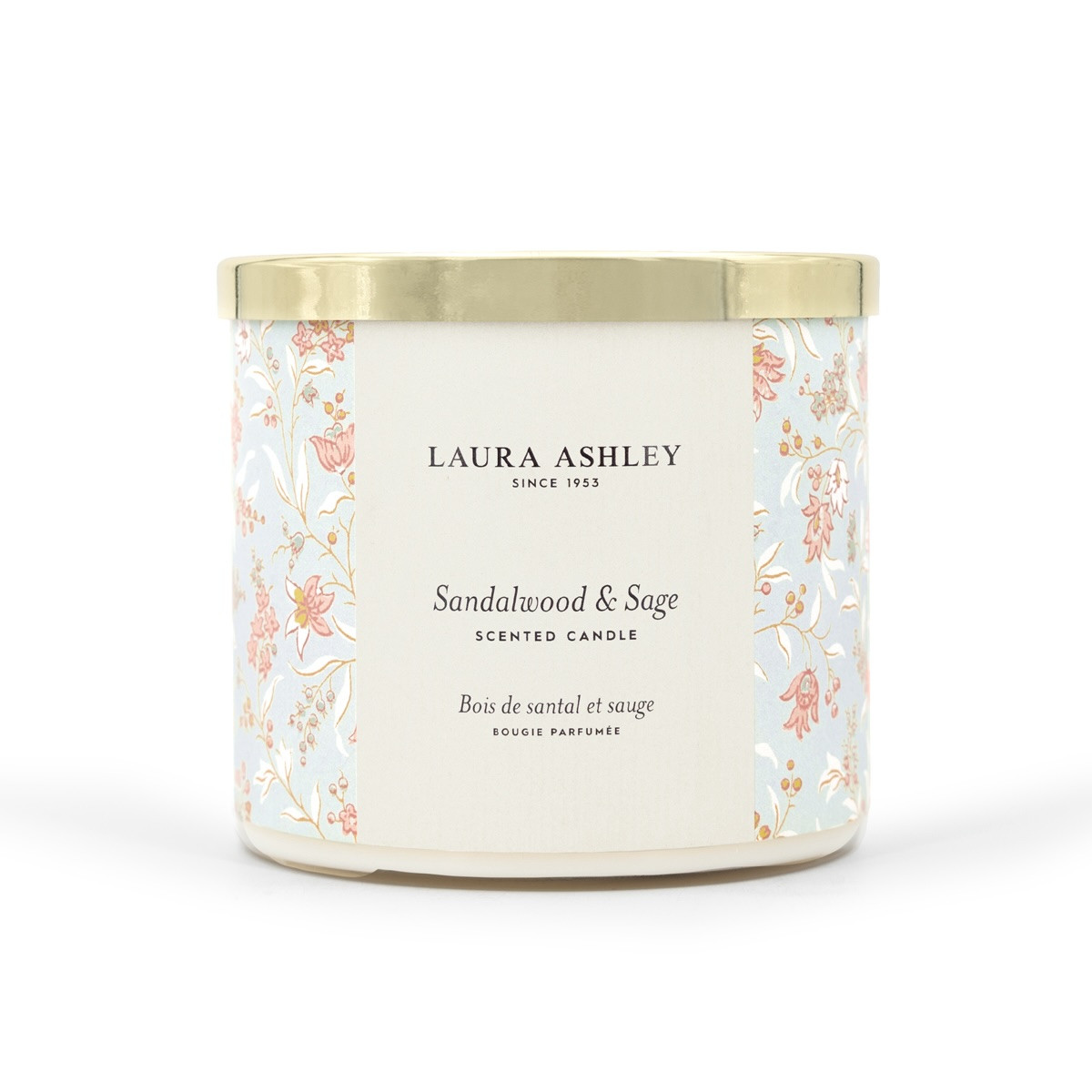 Laura Ashley Αρωματικό Κερί Sandalwood & Sage 400gr