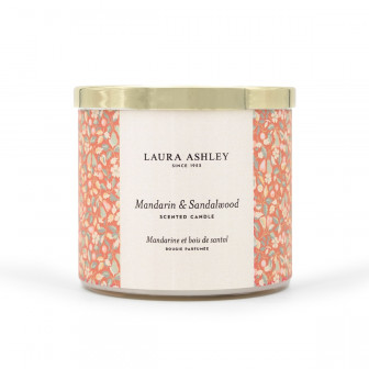 Laura Ashley Αρωματικό Κερί Mandarin & Sandalwood 400gr