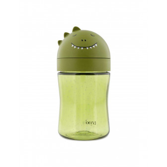 Trixie Μπουκάλι Με Καλαμάκι First Meal Mr. Dino 300ml