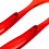 5Fine Σετ Σαλάτας 2τμχ. Ακρυλικές Red 30cm