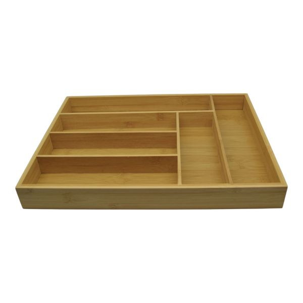 Θήκη Για Μαχαιροπίρουνα Συρταριού Bamboo 40x30x4.5cm