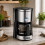 Severin Καφετιέρα Φίλτρου 1000W  Inox/Black 1,25Lt.