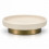 Θήκη Για Σαπούνι Poluresin Beige Antique Gold 10cm