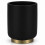 Θήκη Για Οδοντόβουρτσες Poluresin Black Antique Gold