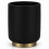 Θήκη Για Οδοντόβουρτσες Poluresin Black Antique Gold