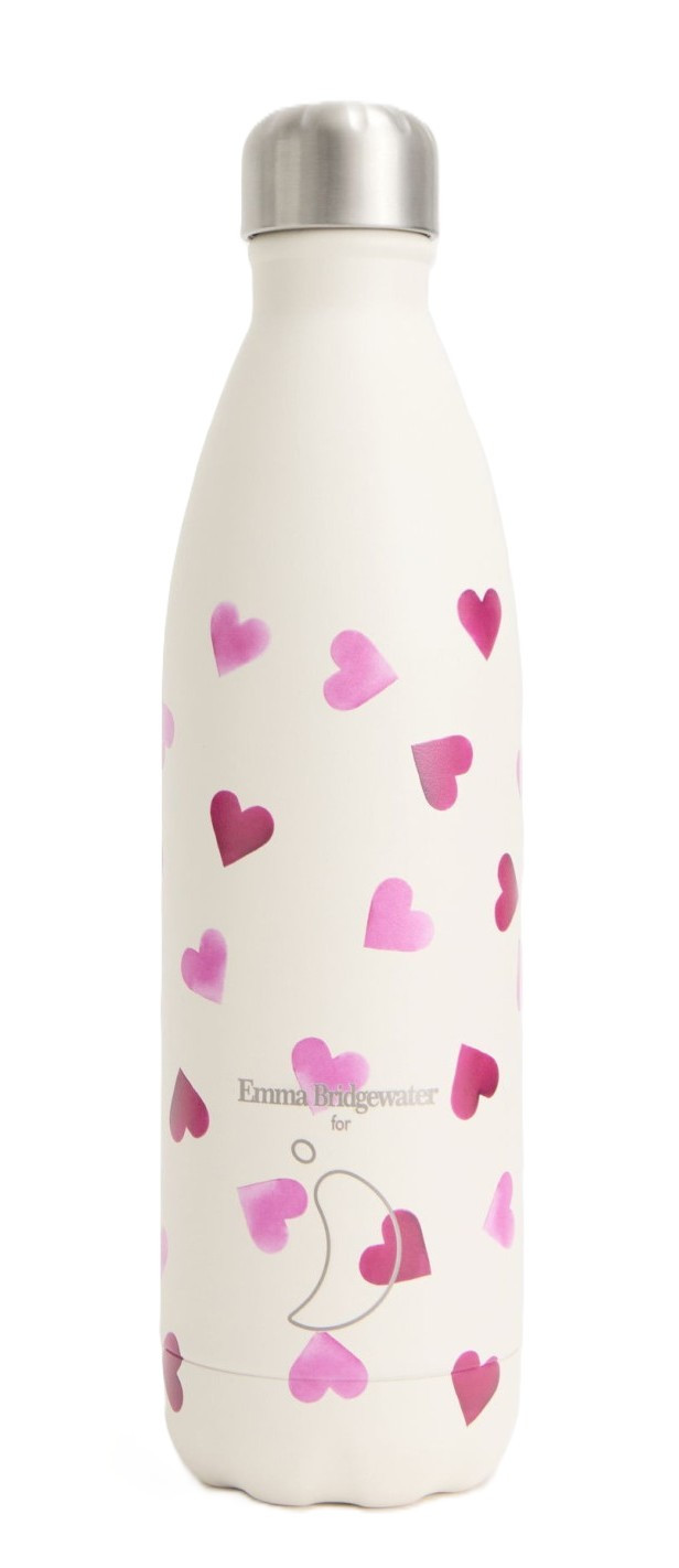Chilly's Μπουκάλι Θερμός Ανοξείδωτο Hearts 750ml