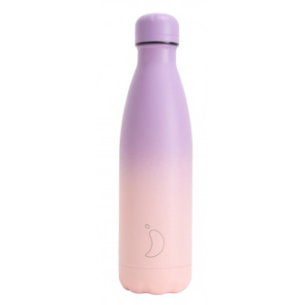 Chilly's Μπουκάλι Θερμός Ανοξείδωτο  Peach Purple 500ml