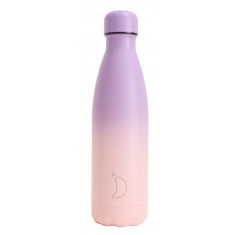 Chilly's Μπουκάλι Θερμός Ανοξείδωτο  Peach Purple 500ml