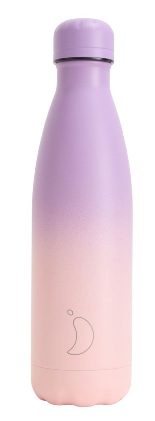 Chilly's Μπουκάλι Θερμός Ανοξείδωτο Peach Purple 500ml