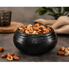 Rinart Porcelain Μπολ Για Dip Πορσελάνης Piana Pietra Nero 7cm