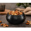 Rinart Porcelain Μπολ Για Dip Πορσελάνης Piana Pietra Nero 7cm
