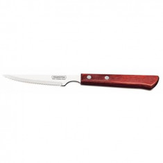 Tramontina Μαχαίρι Ανοξείδωτο Polywood Steak Οδοντωτό 13cm