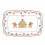 R2S Χριστουγεννιάτικη Πιατέλα Sweet Christmas Gingerbread  House 37cm