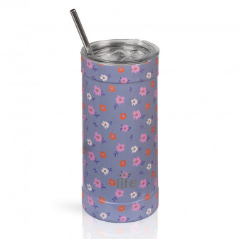 EcoLife Θερμός Ποτήρι Ανοξείδωτο Flower Bloom 500ml
