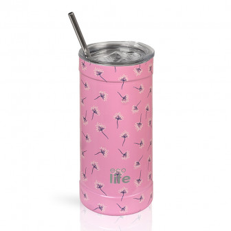 EcoLife Θερμός Ποτήρι Ανοξείδωτο Dandelion 500ml