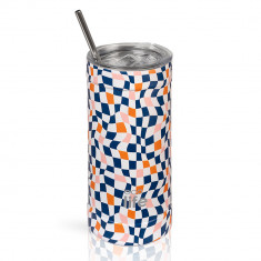 EcoLife Θερμός Ποτήρι Ανοξείδωτο Color Squares 500ml