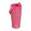 EcoLife Θερμός Ποτήρι Ανοξείδωτο 2 Handle Magenta Με Καλαμάκι 600ml