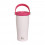 EcoLife Θερμός Ποτήρι Ανοξείδωτο 1 Handle Piink Με Καλαμάκι 600ml