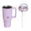 EcoLife Θερμός Ποτήρι Ανοξείδωτο 2 Handles Lilac Με Καλαμάκι 900ml