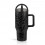 EcoLife Θερμός Ποτήρι Ανοξείδωτο 2 Handles Leopard Black Με Καλαμάκι 900ml