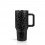 EcoLife Θερμός Ποτήρι Ανοξείδωτο 2 Handles Leopard Black Με Καλαμάκι 900ml