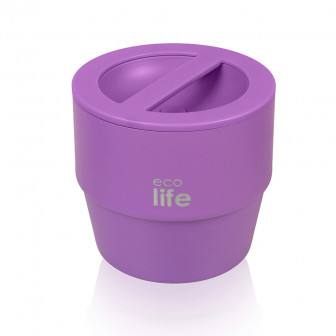 Ecolife Ισοθερμικό Φαγητοδοχείο Ανοξείδωτο 18/8 Purple 750ml
