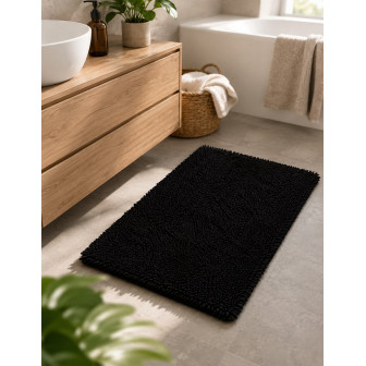 Arti Casa Πατάκι Μπάνιου Microfiber Black 50x80cm