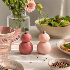 Onahome Μύλοι Αλατοπίπερου Σετ 2 τμχ. Betty Pink 12cm