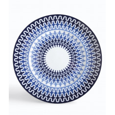 IONIA Πιατέλα Πορσελάνης Illusion Blue 30cm.