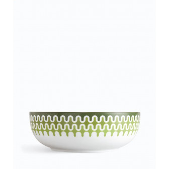 IONIA Μπολ Σαλάτας Πορσελάνης Illusion Green 23cm.