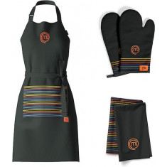 MasterChef  Ποδιά Γάντια Και Πετσέτες Κουζίνας Σετ 5τμχ