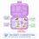 Yumbox Original Φαγητοδοχείο Με 6 Χωρίσματα Purple Dogs Cats