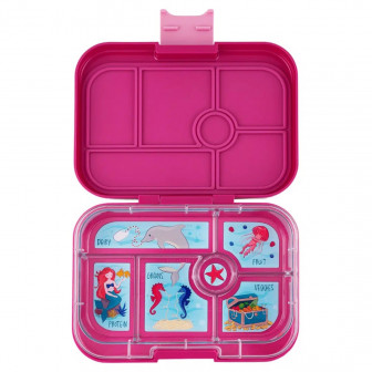 Yumbox Original Φαγητοδοχείο Με 6 Χωρίσματα Foushia Mermaid