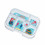 Yumbox Original Φαγητοδοχείο Με 6 Χωρίσματα Foushia Mermaid