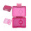 Yumbox Snak Φαγητοδοχείο Με 3 Χωρίσματα Sparkle Pink