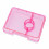 Yumbox Snak Φαγητοδοχείο Με 3 Χωρίσματα Sparkle Pink