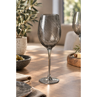 HFA Ποτήρι Κρασιού Style Smoke Grey Σετ 6τμχ. 580ml