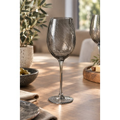 HFA Ποτήρι Κρασιού Style Smoke Grey Σετ 6τμχ. 580ml
