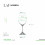 Lav glass Ποτήρια Λευκού Κρασιού Σετ 6τμχ. Valencia 300ml