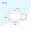 Wilmax Κούπα Γύλινη Double Wall Thermal 300ml