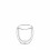 Wilmax Ποτήρι Γυάλινο Espresso Double Wall Thermal 250ml