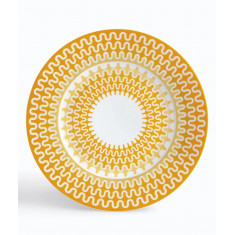 IONIA Πιατέλα Πορσελάνης Illusion Yellow 30cm.