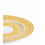 IONIA Πιατέλα Πορσελάνης Illusion Yellow 30cm.