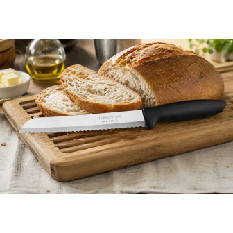 Tramontina Μαχαίρι Ψωμιού Plenus Black 18cm 23422